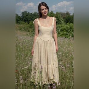 NWOT Of Her Own Kind Mirabelle Dress in Wild Silk, small